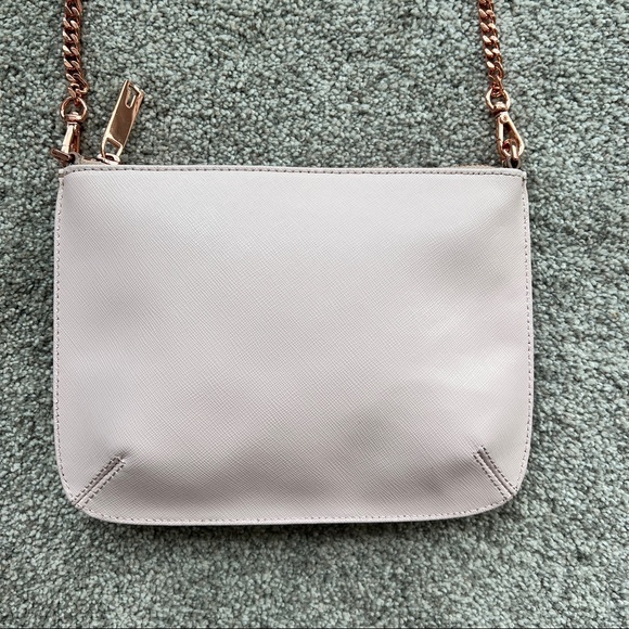 Ted Baker Becky Crosshatch Leather Across Body Bag Like New - Picture 10 of 11